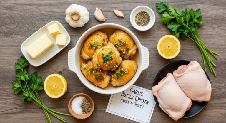 Garlic Butter Chicken Recipe (Quick & Juicy)