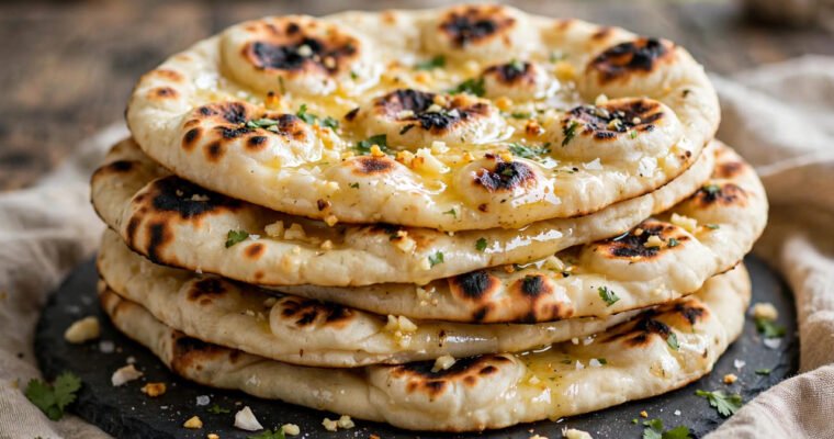 Authentic Butter Naan Recipe