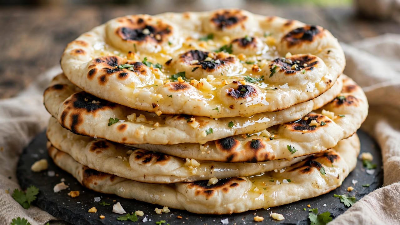 Authentic Butter Naan Recipe