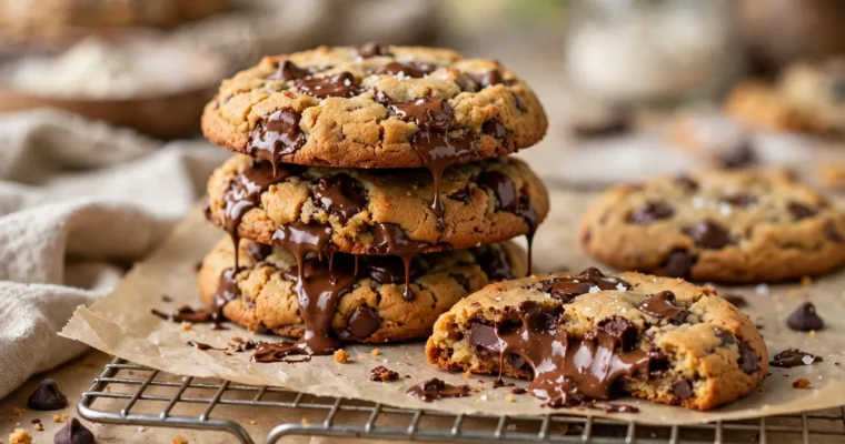 Chocolate Chip Cookies (Thick and Chewy)