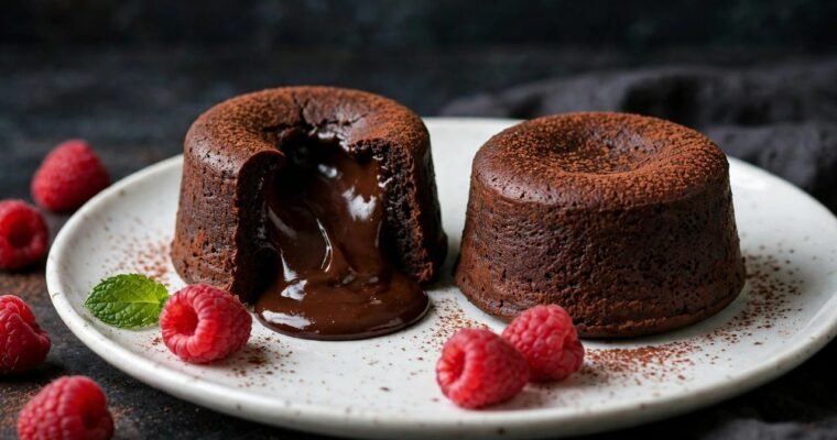 Classic Chocolate Lava Cakes