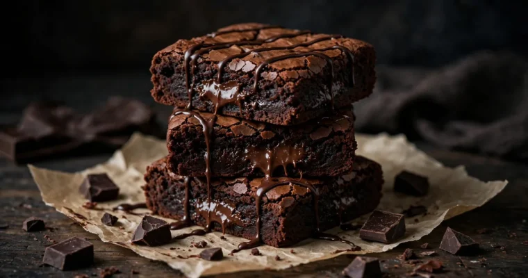 Fudgy Brownies (Crackly Top)