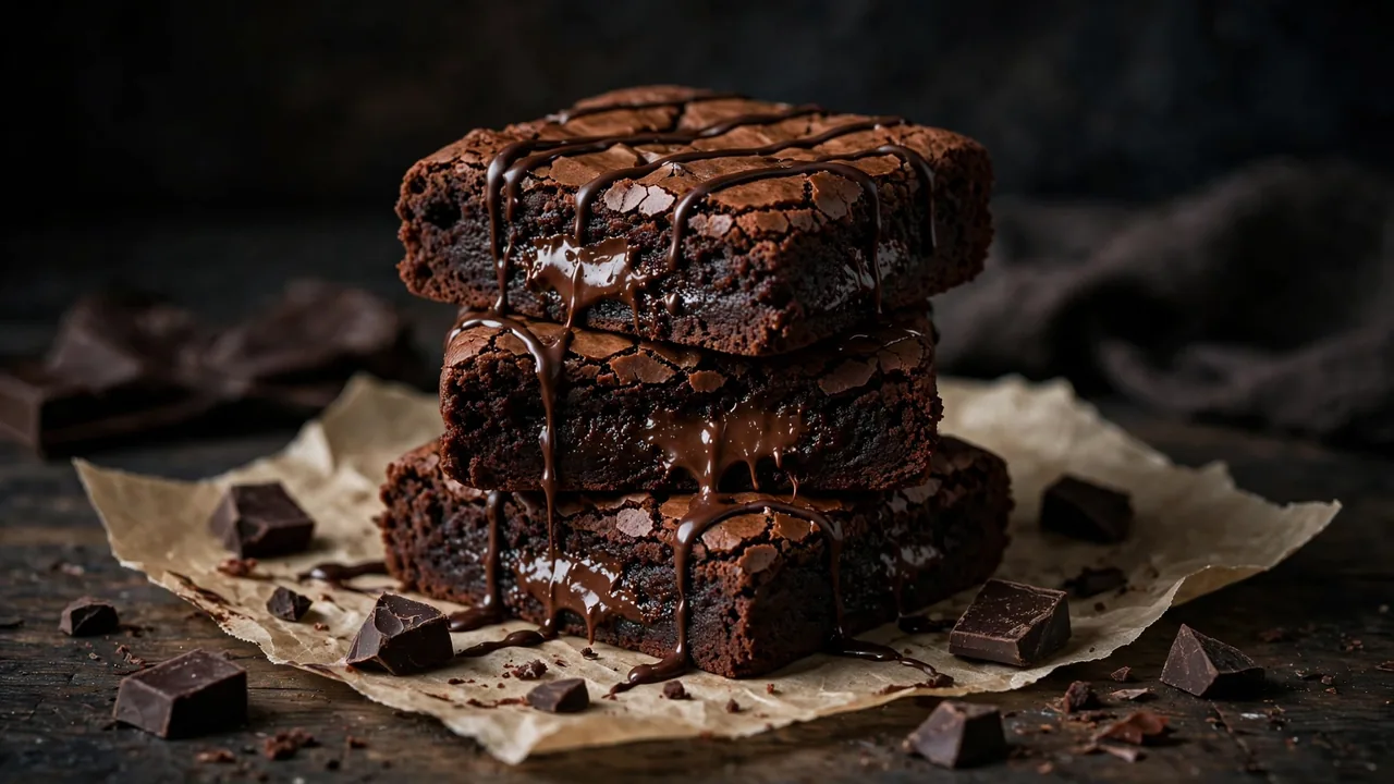 Fudgy Brownies (Crackly Top)