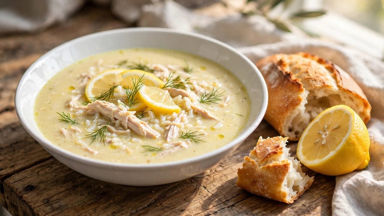Greek Lemon Chicken Soup (Avgolemono)