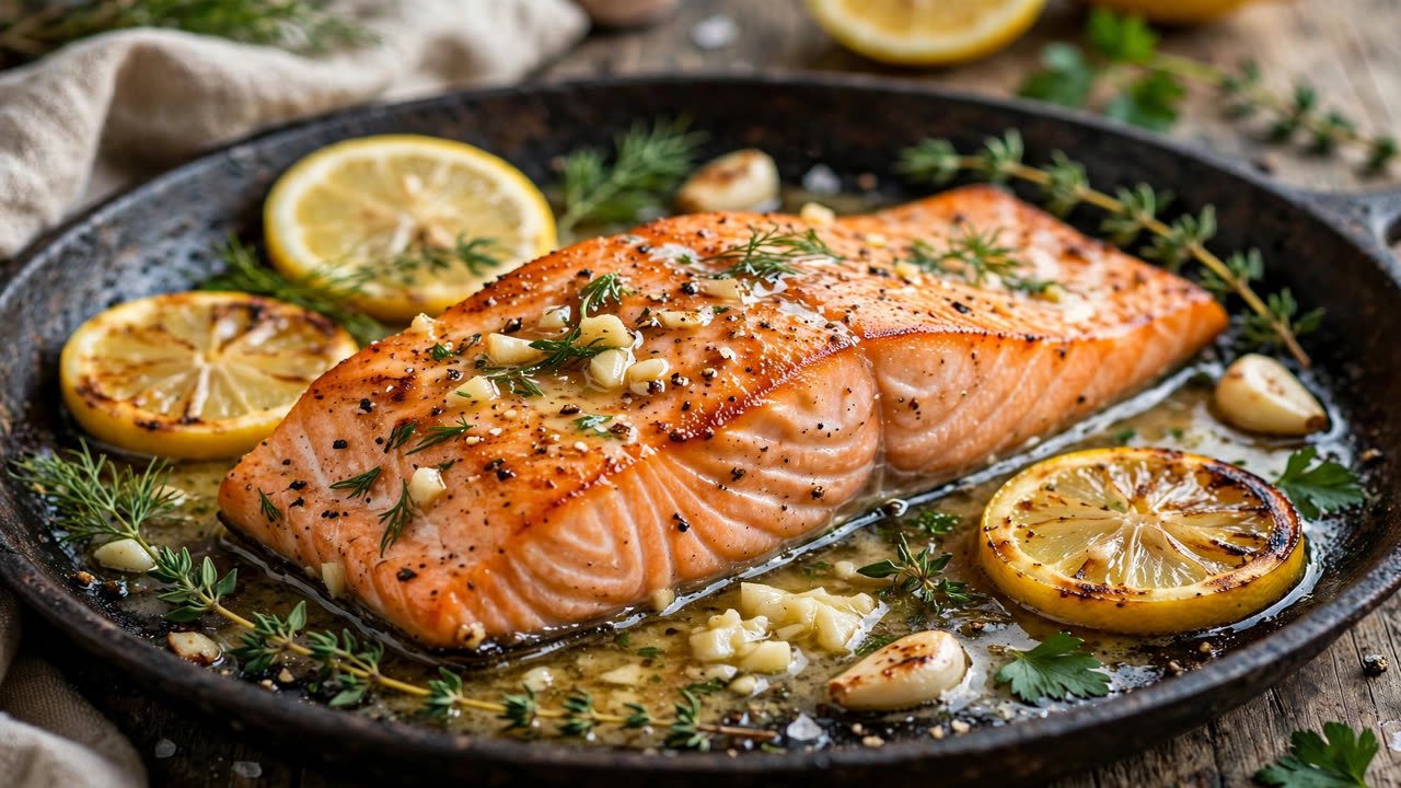 Easy Lemon Garlic Salmon Recipe