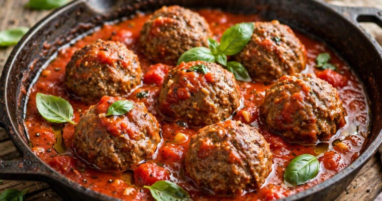 Best Homemade Meatballs Recipe