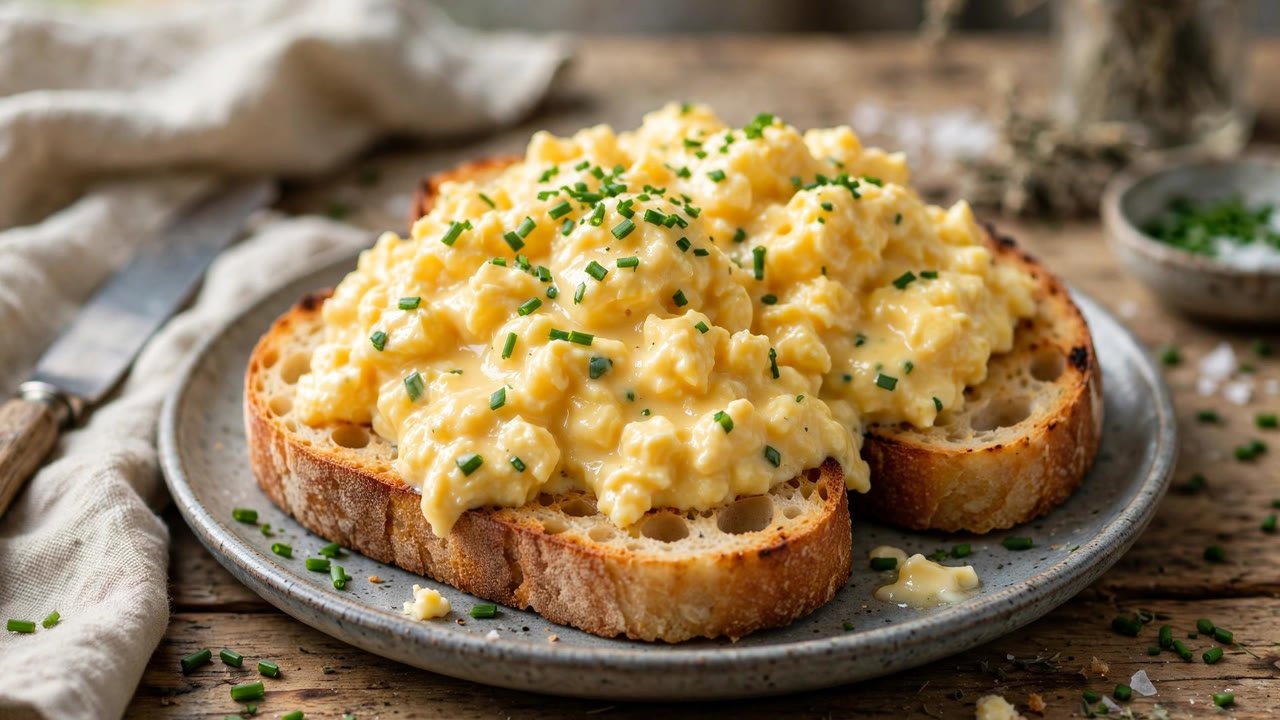 How to Make Perfect Scrambled Eggs